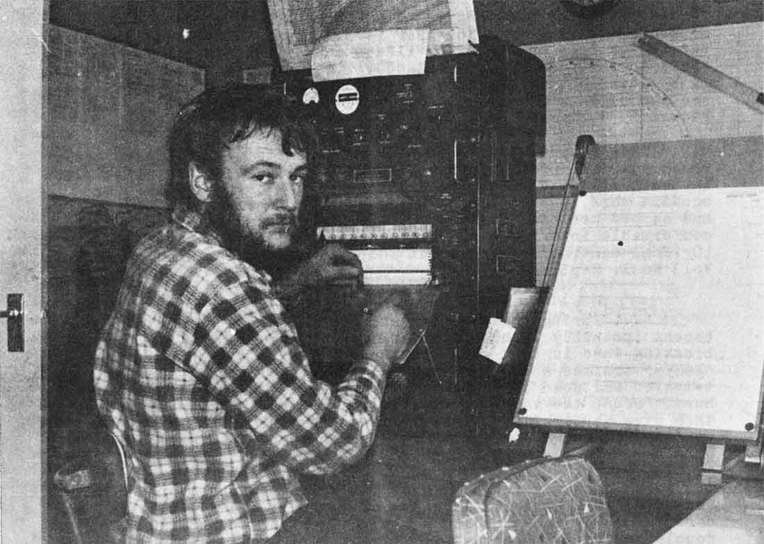 Tony Veitch GMD-1 Recorder at Campbell Island